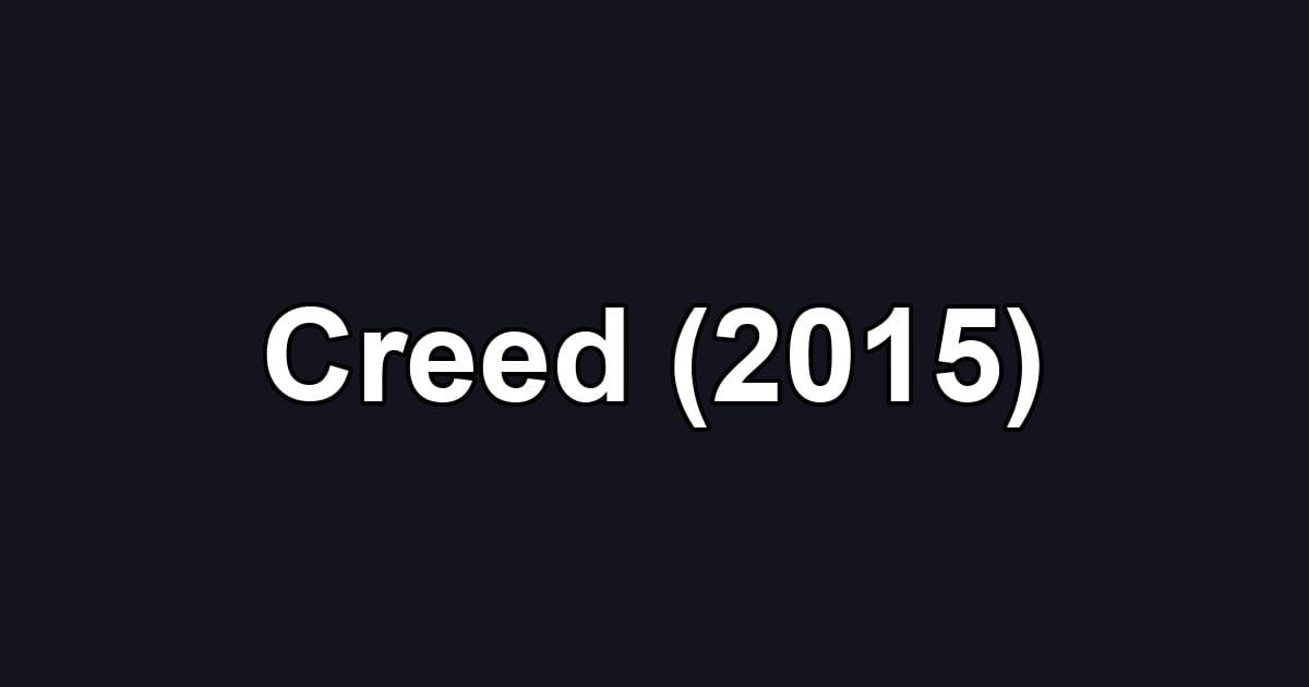 Creed (2015)