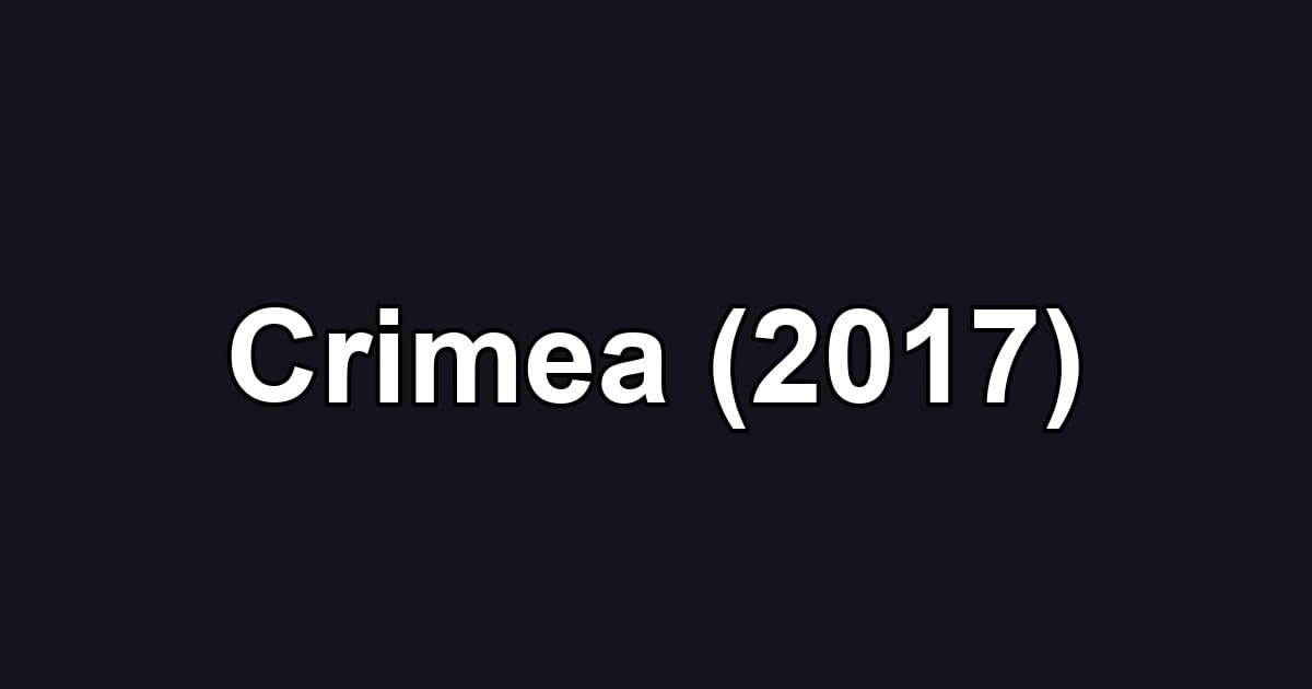 Crimea (2017)