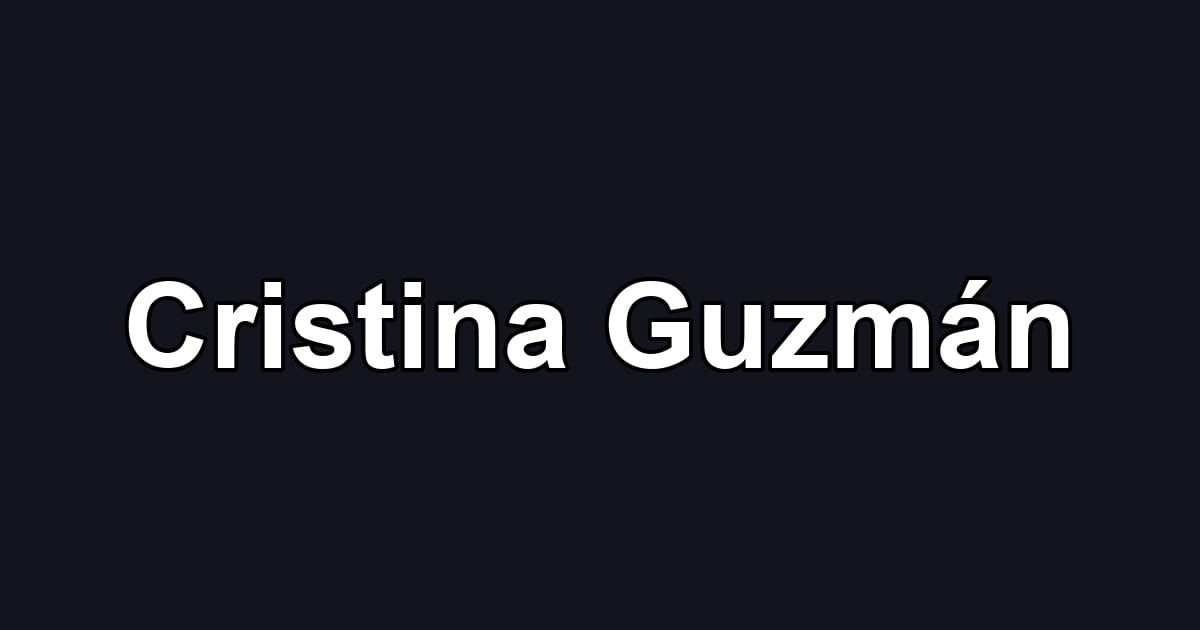 Cristina Guzmán