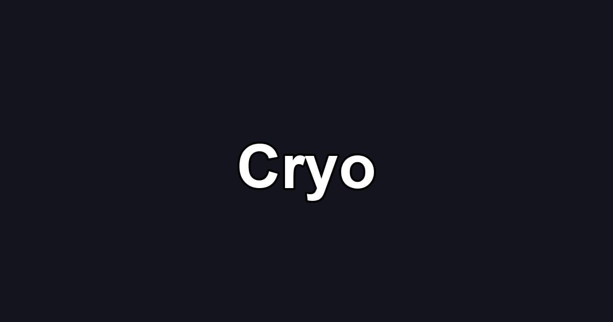 Cryo