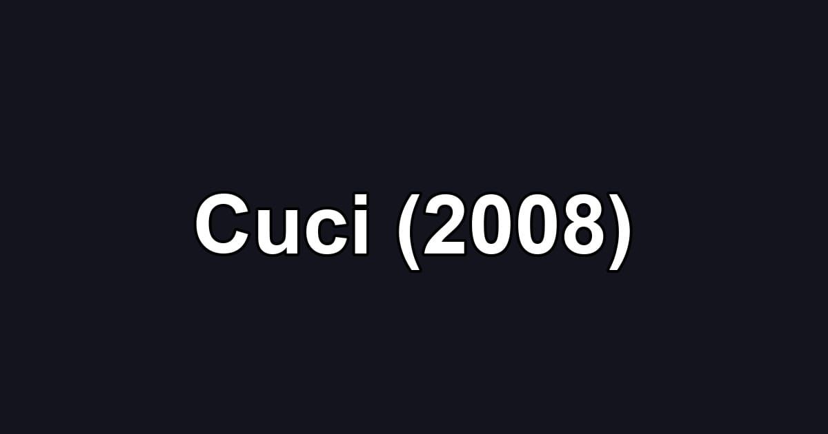 Cuci (2008)