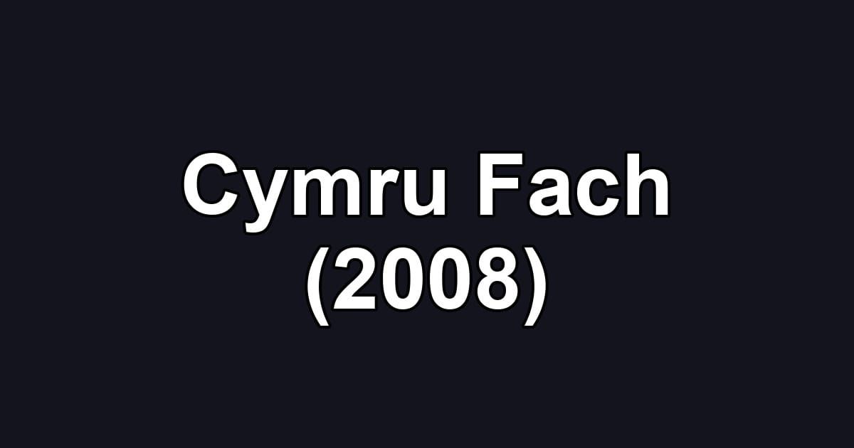 Cymru Fach (2008)