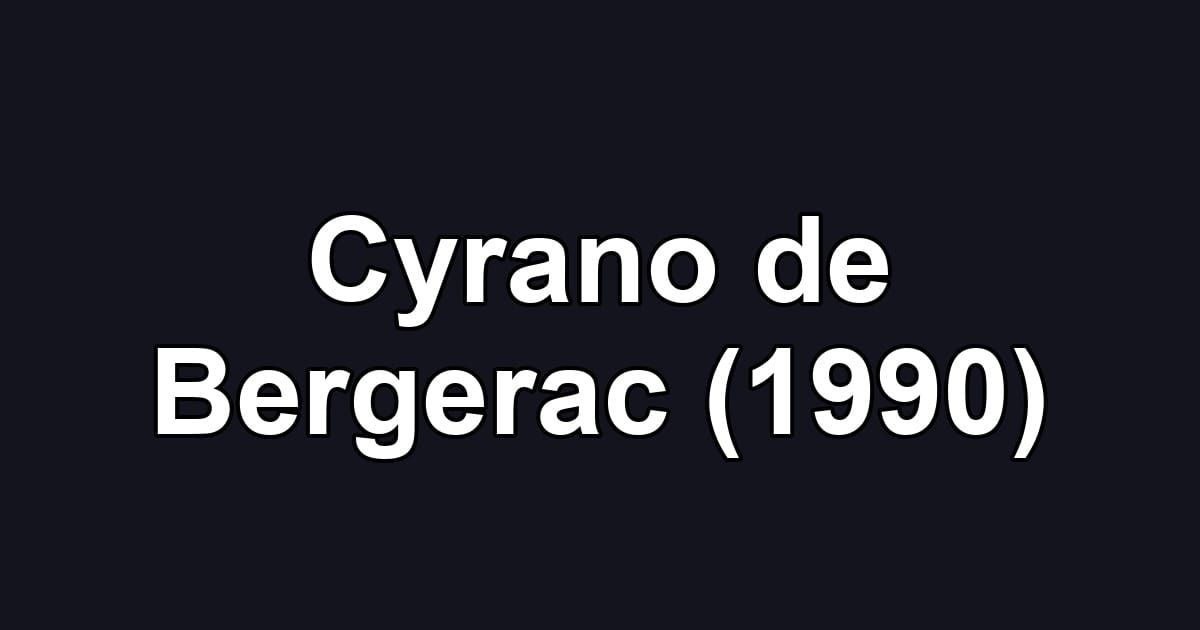 Cyrano de Bergerac (1990)