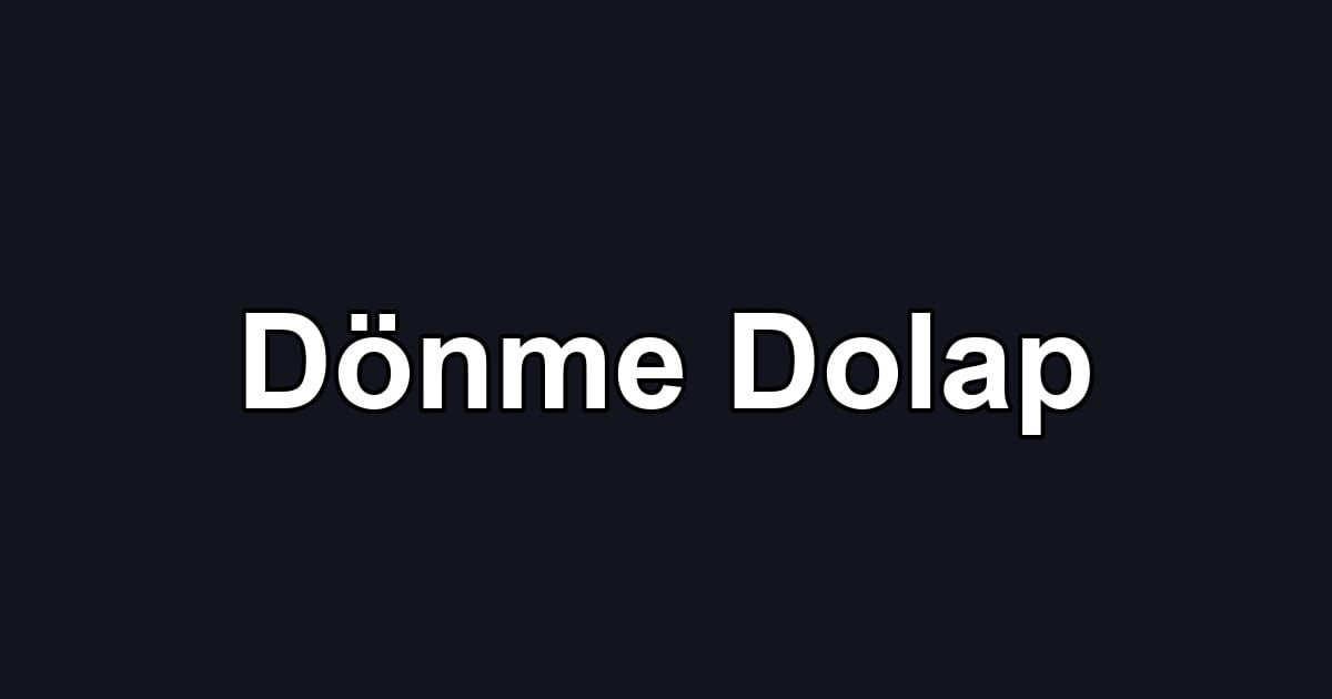 Dönme Dolap
