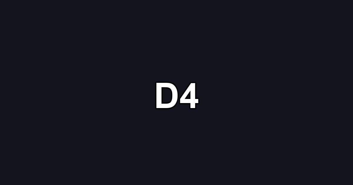 D4