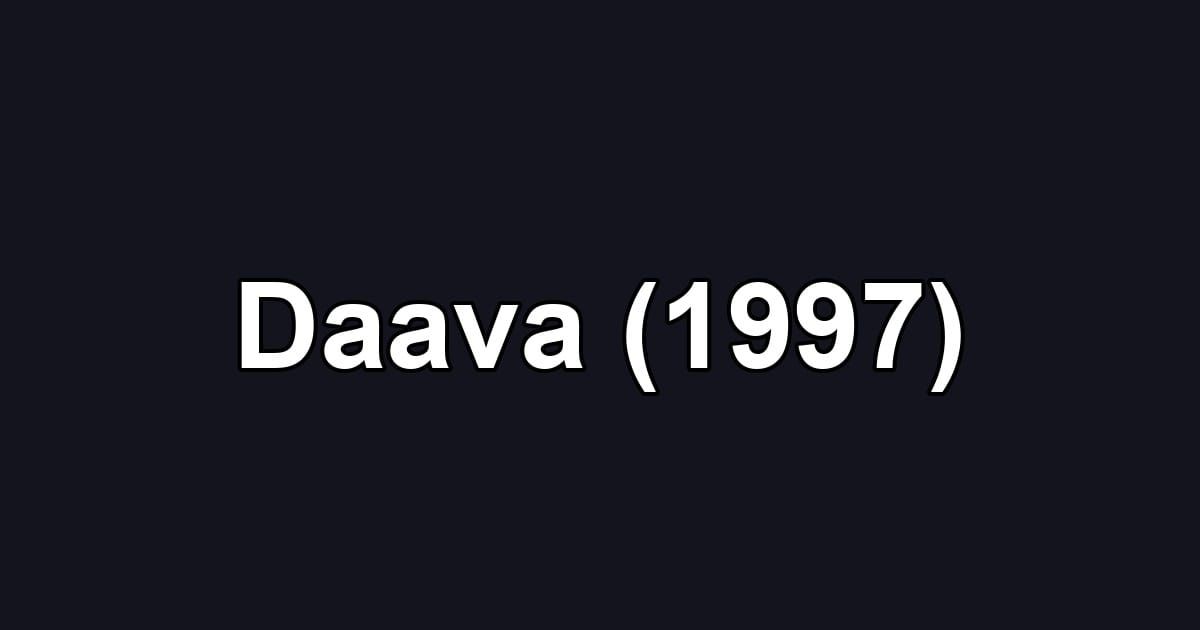 Daava (1997)
