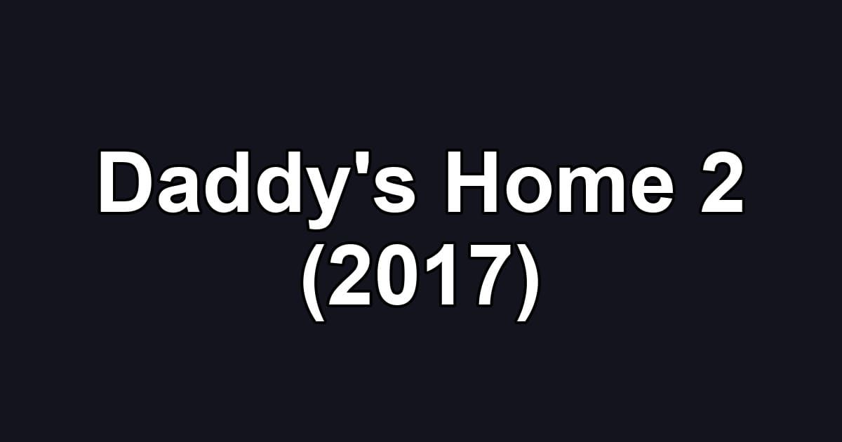 Daddy's Home 2 (2017)