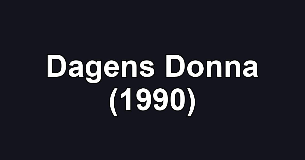 Dagens Donna (1990)