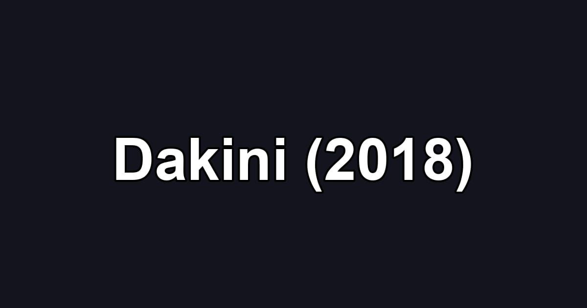 Dakini (2018)