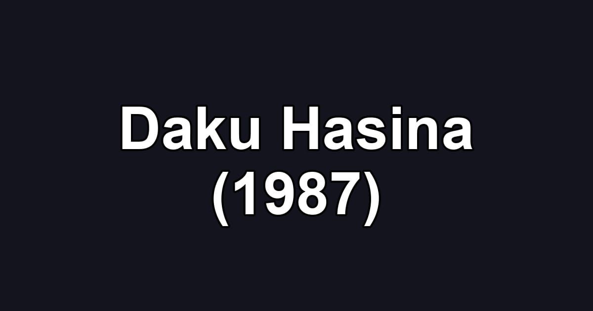 Daku Hasina (1987)