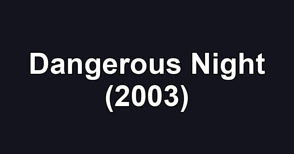 Dangerous Night (2003)