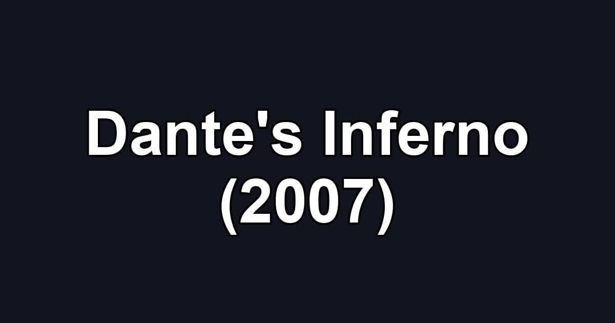 Dante's Inferno (2007)