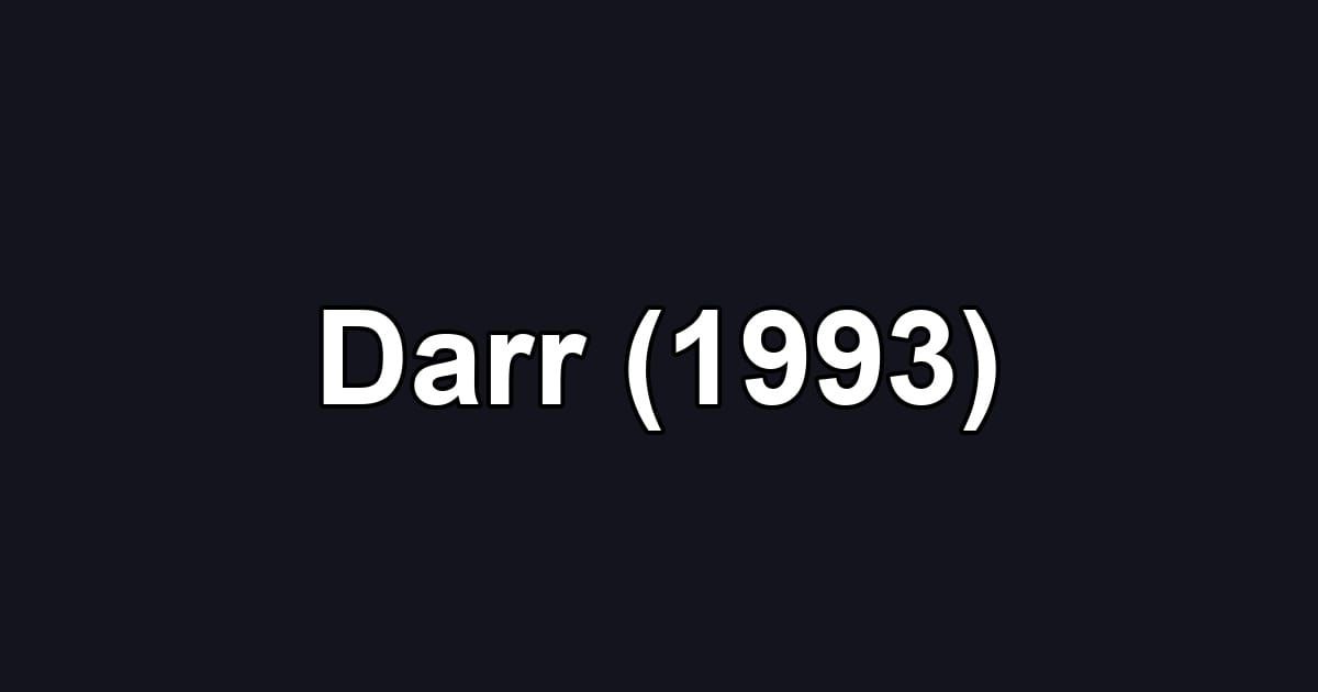 Darr (1993)