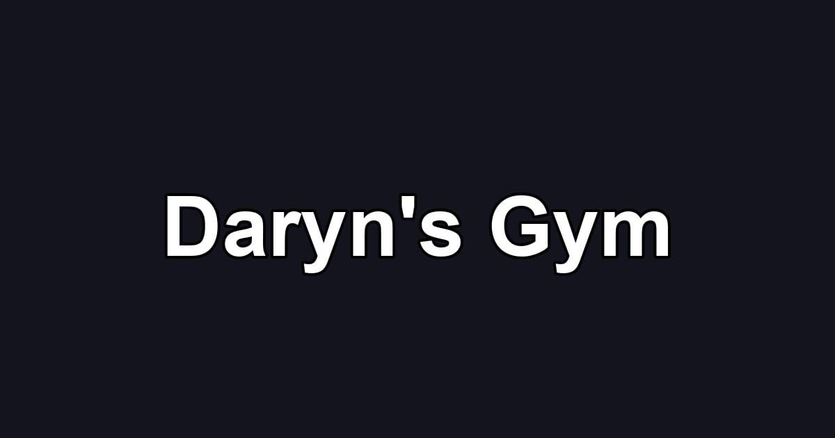 Daryn's Gym
