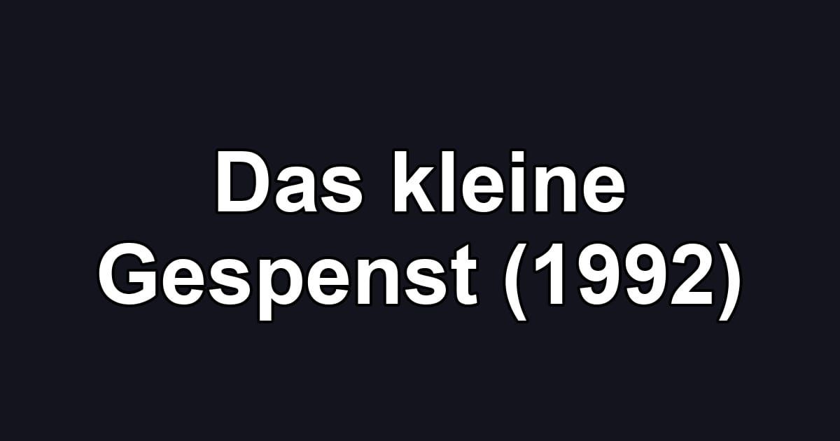 Das kleine Gespenst (1992)