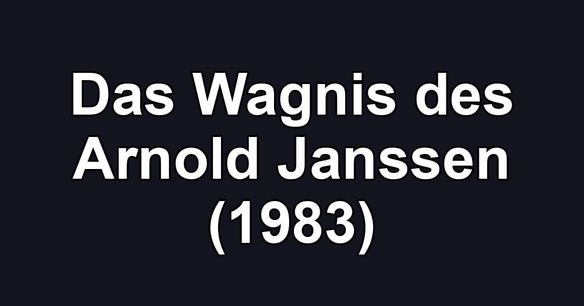 Das Wagnis des Arnold Janssen (1983)