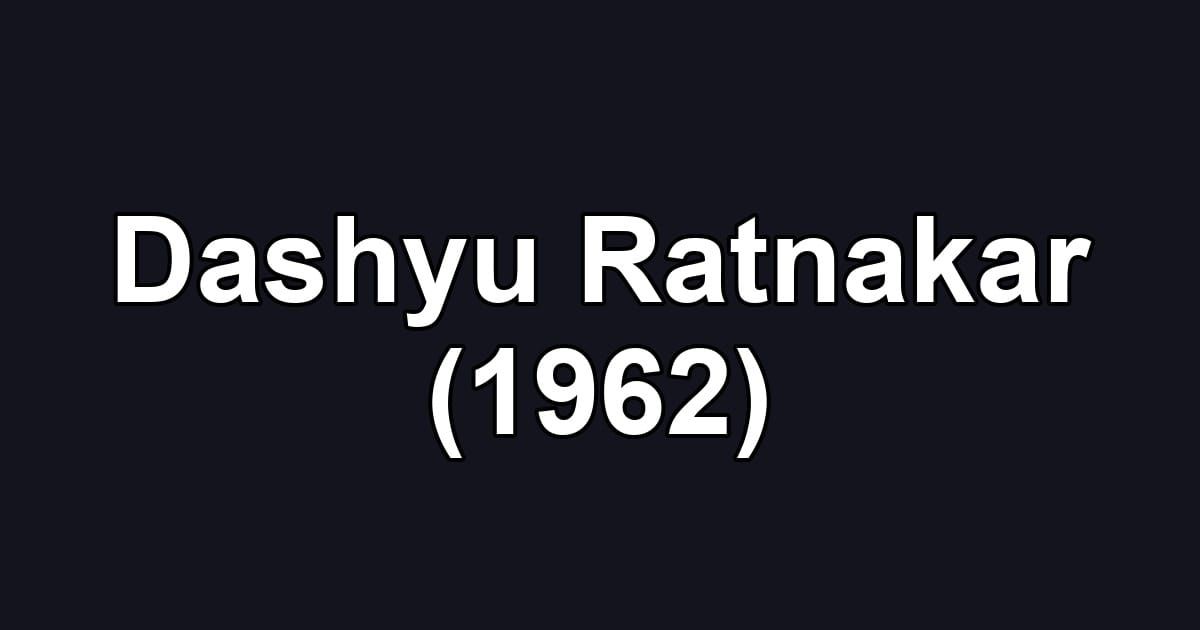 Dashyu Ratnakar (1962)