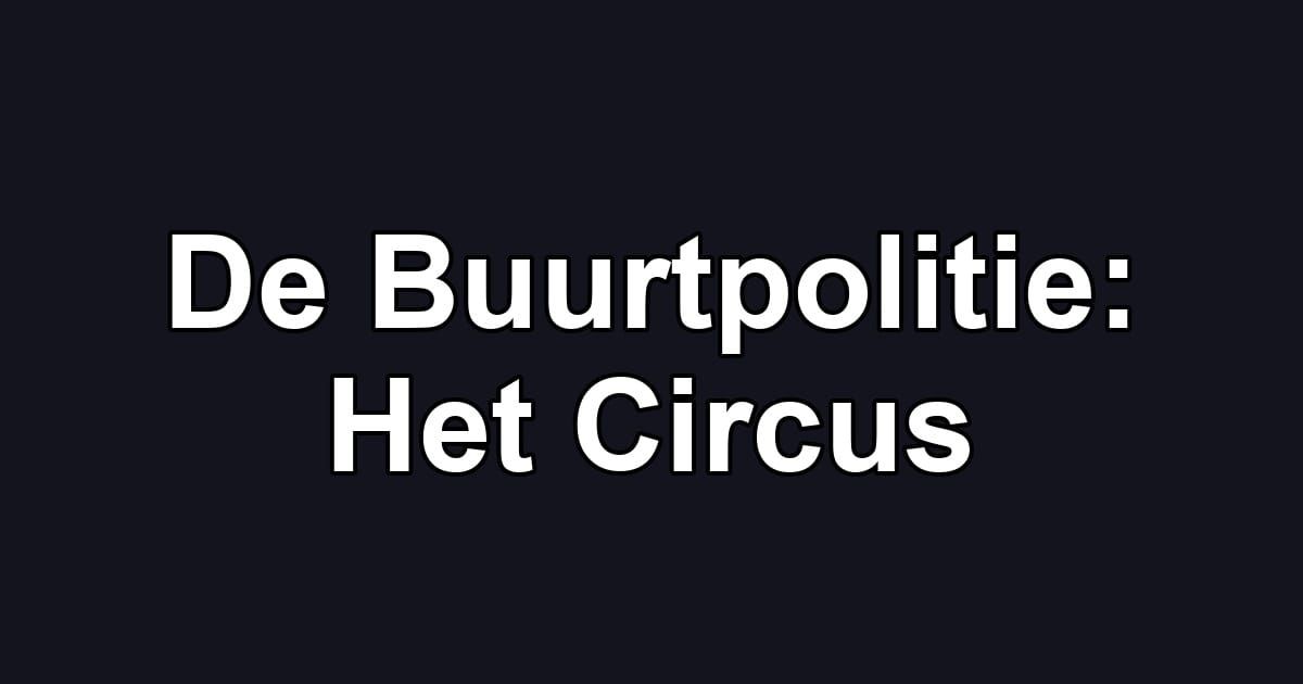 De Buurtpolitie: Het Circus