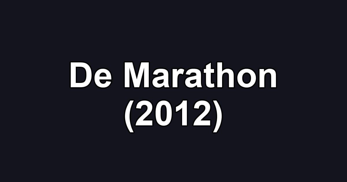 De Marathon (2012)