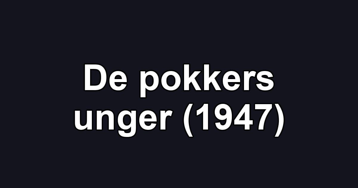 De pokkers unger (1947)
