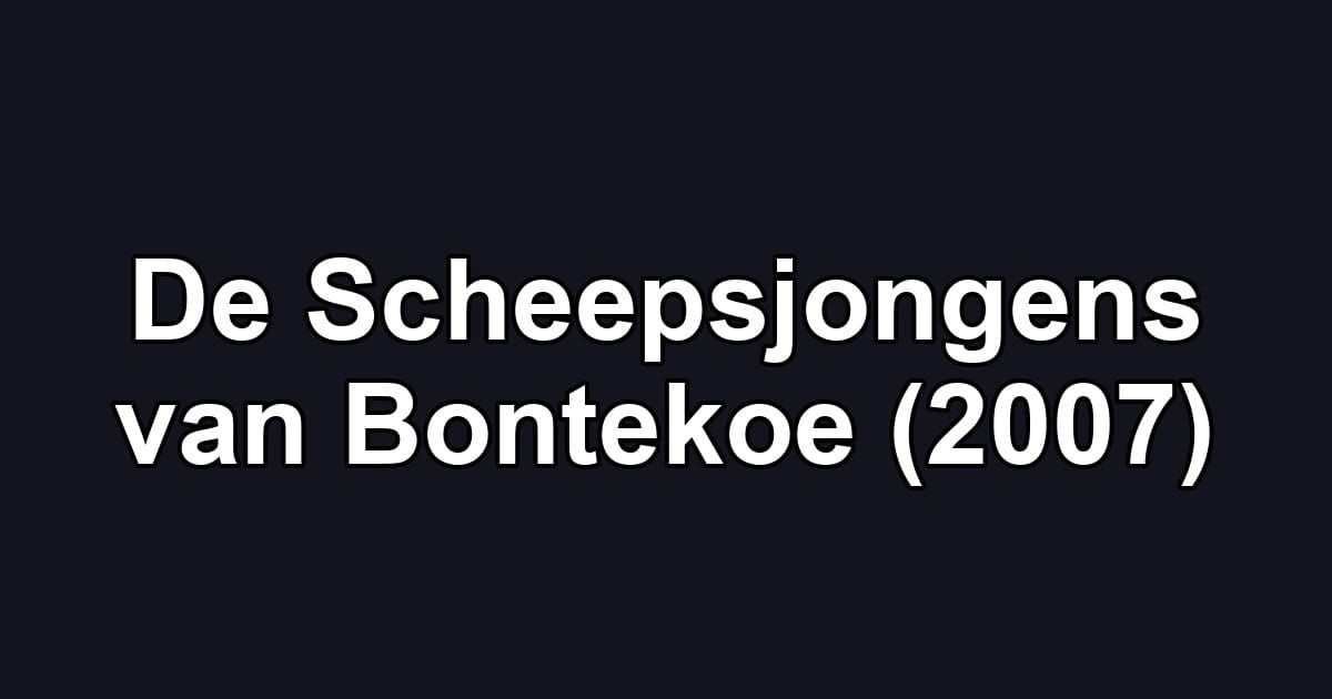 De Scheepsjongens van Bontekoe (2007)