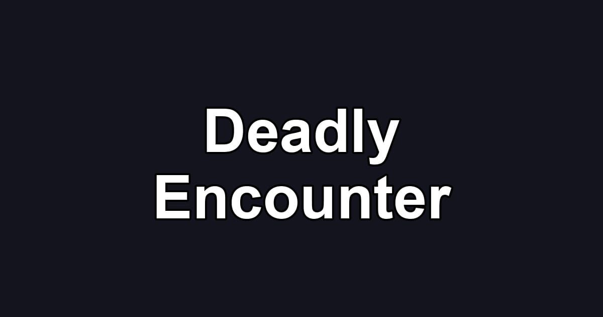 Deadly Encounter