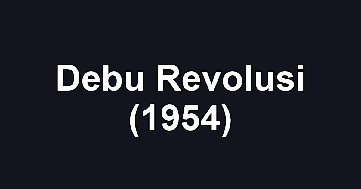 Debu Revolusi (1954)