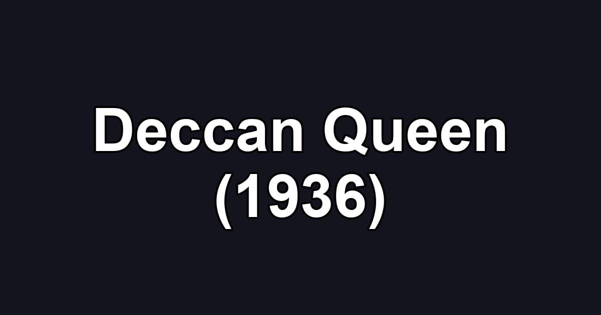 Deccan Queen (1936)