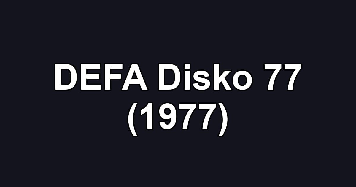DEFA Disko 77 (1977)