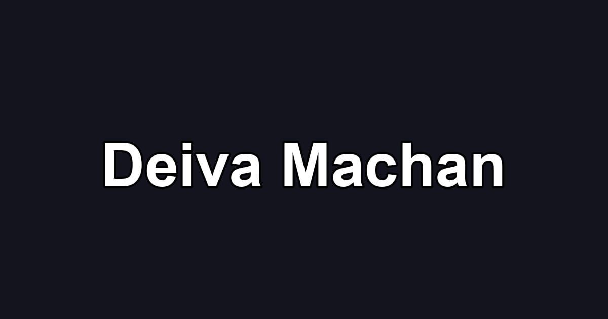 Deiva Machan