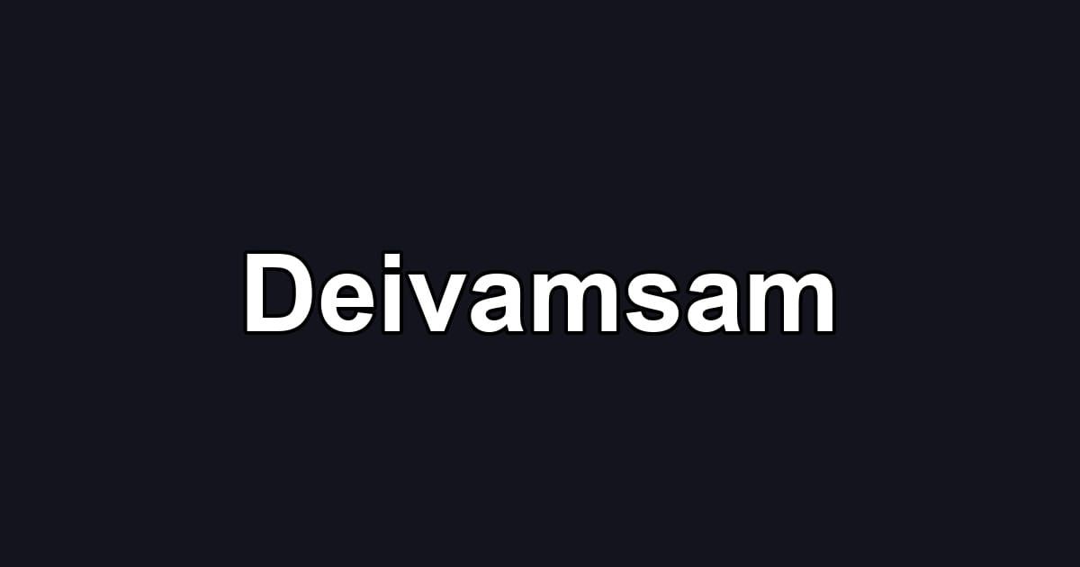 Deivamsam