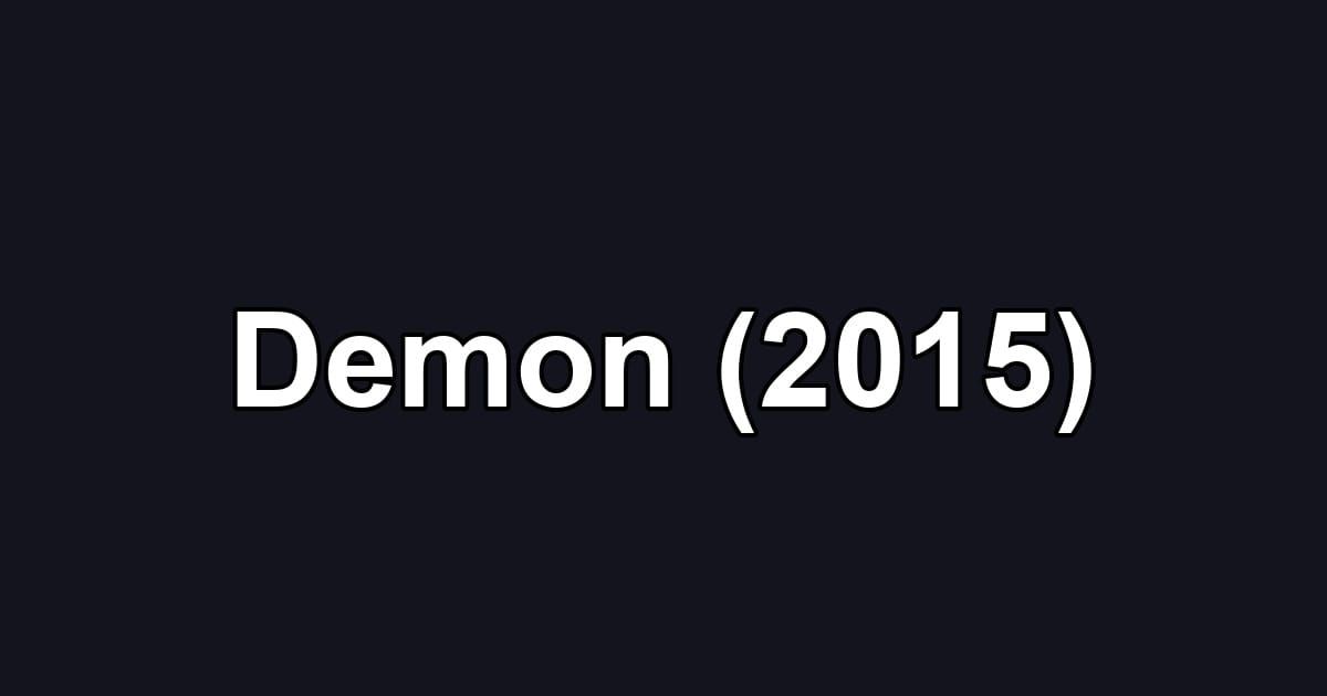 Demon (2015)