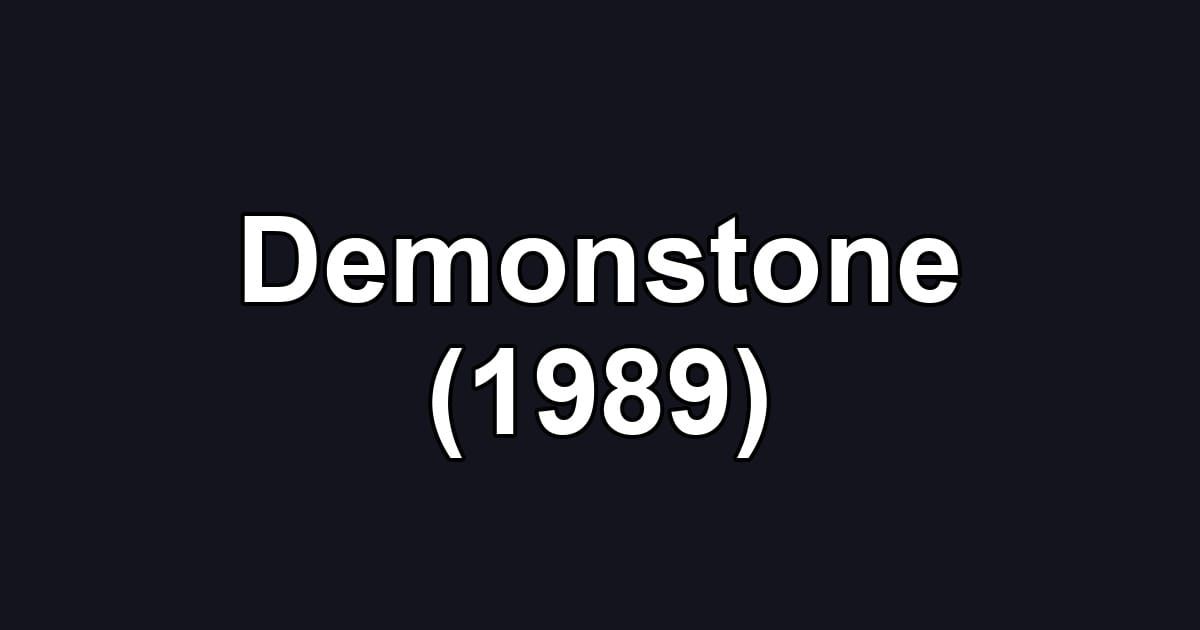 Demonstone (1989)