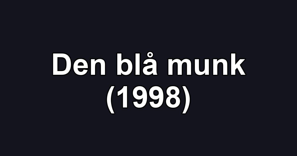 Den blå munk (1998)