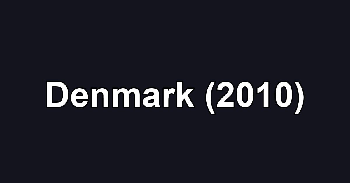 Denmark (2010)