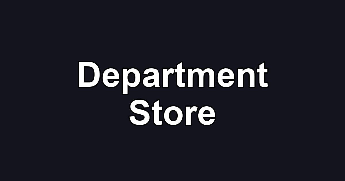 Department Store