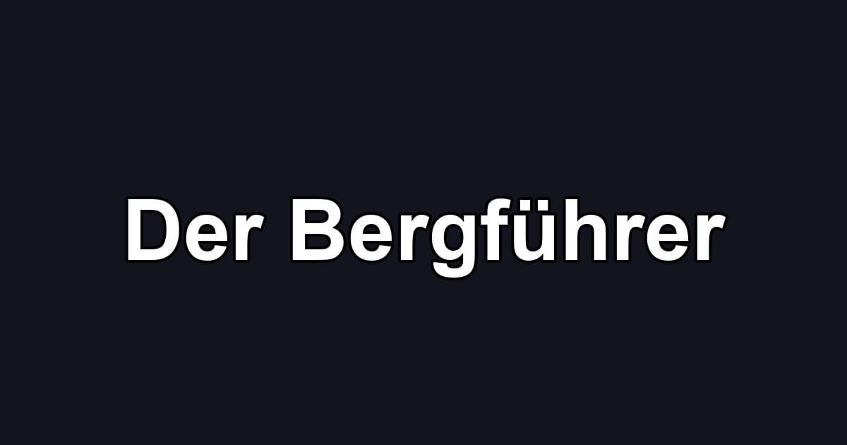 Der Bergführer