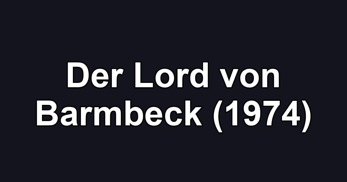 Der Lord von Barmbeck (1974)