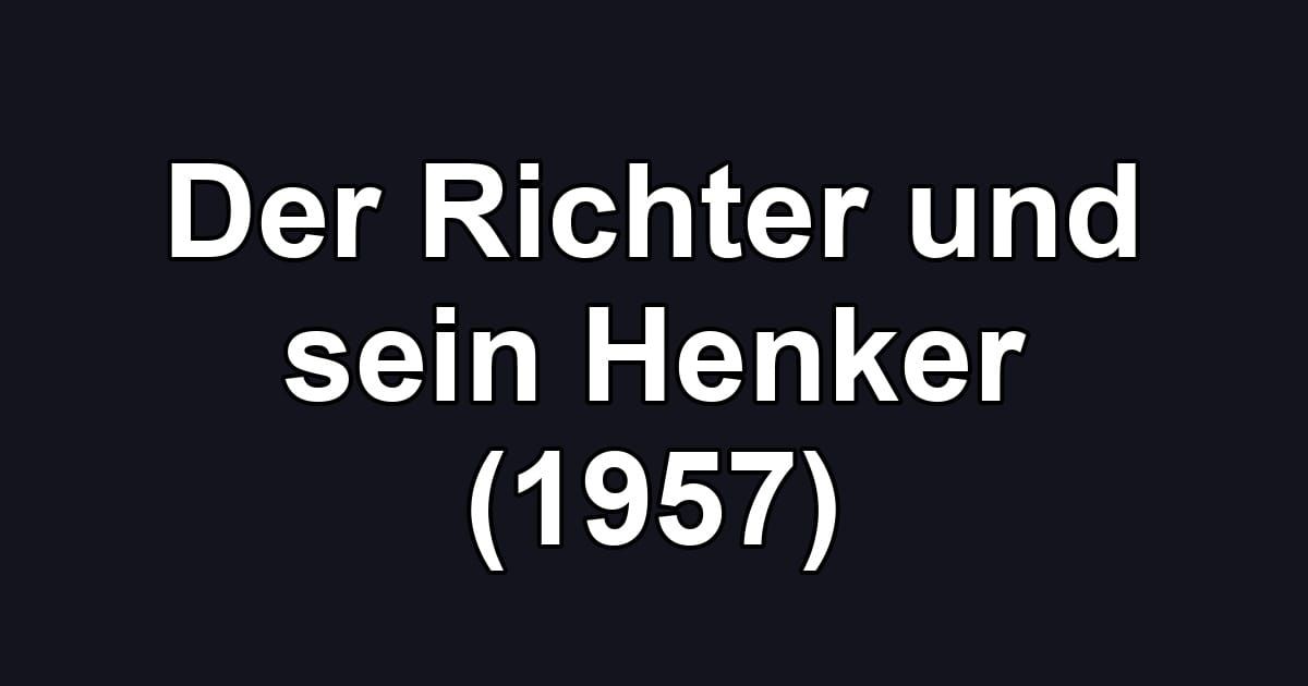 Der Richter und sein Henker (1957)