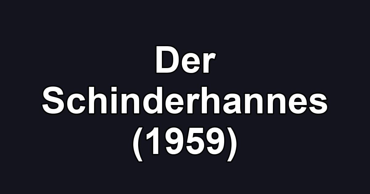 Der Schinderhannes (1959)