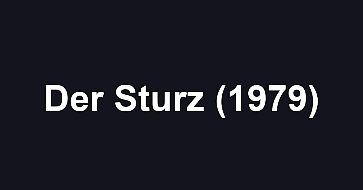Der Sturz (1979)