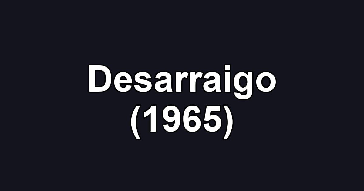 Desarraigo (1965)