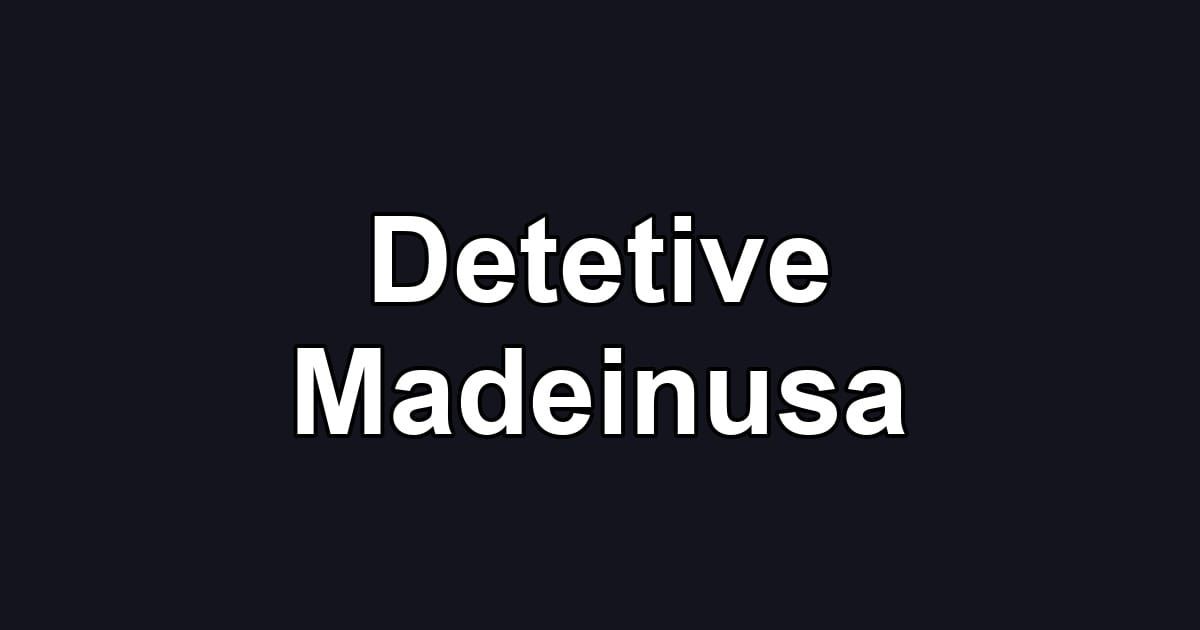 Detetive Madeinusa