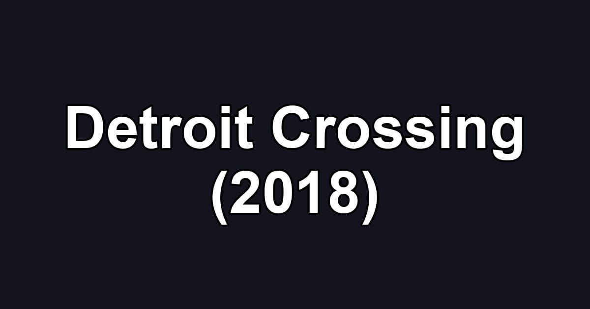 Detroit Crossing (2018)