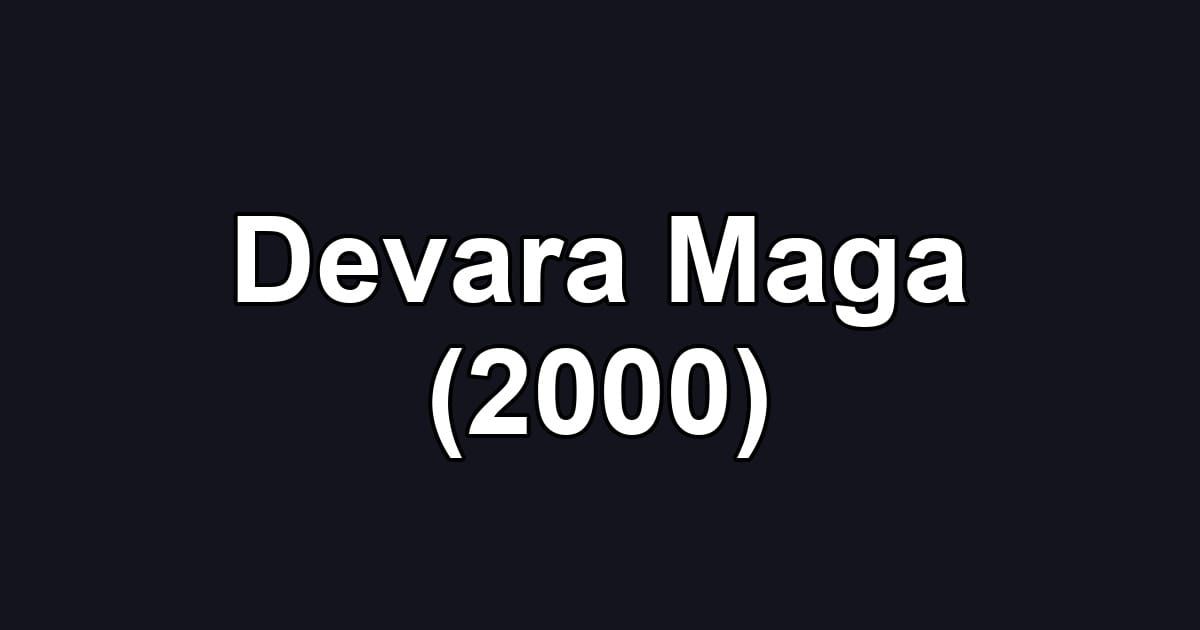 Devara Maga (2000)