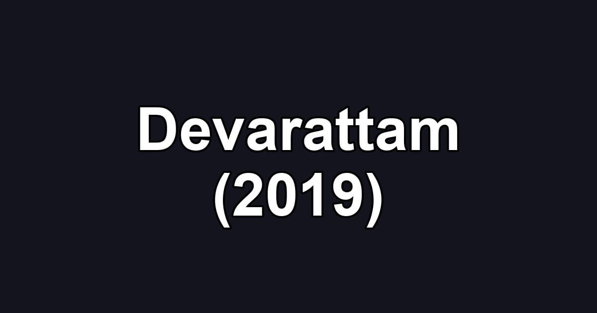 Devarattam (2019)