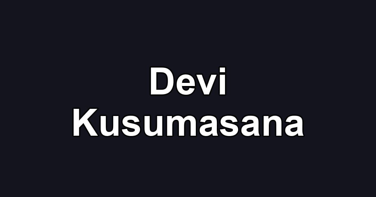 Devi Kusumasana