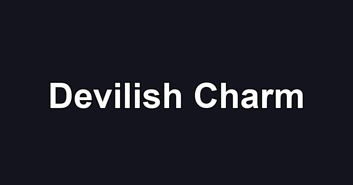 Devilish Charm