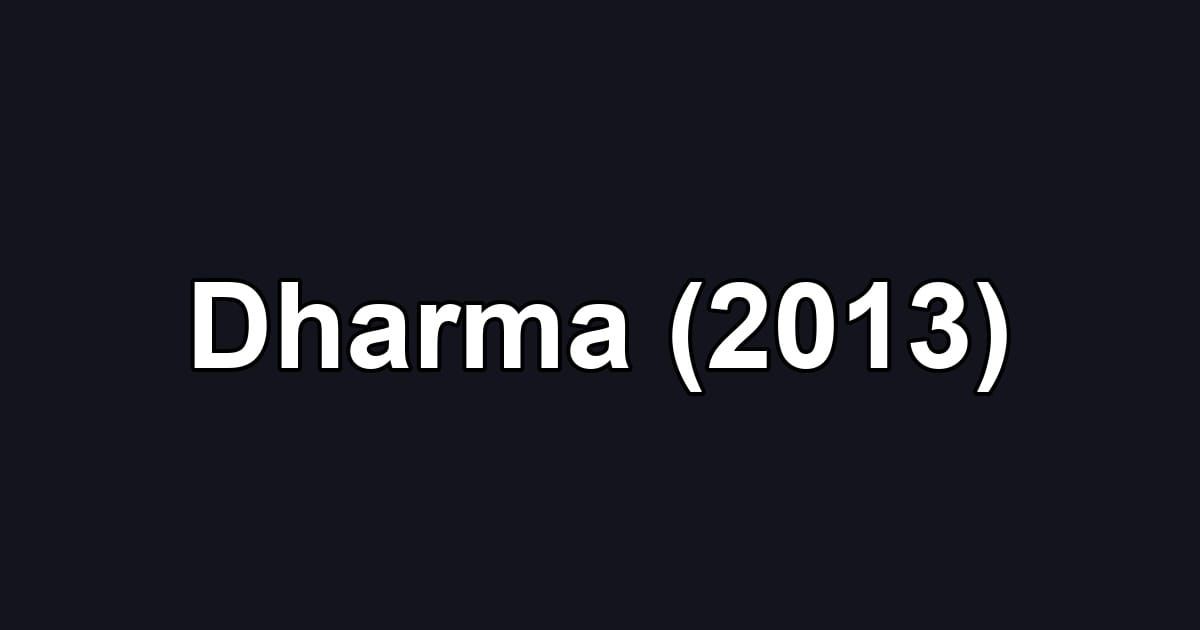 Dharma (2013)