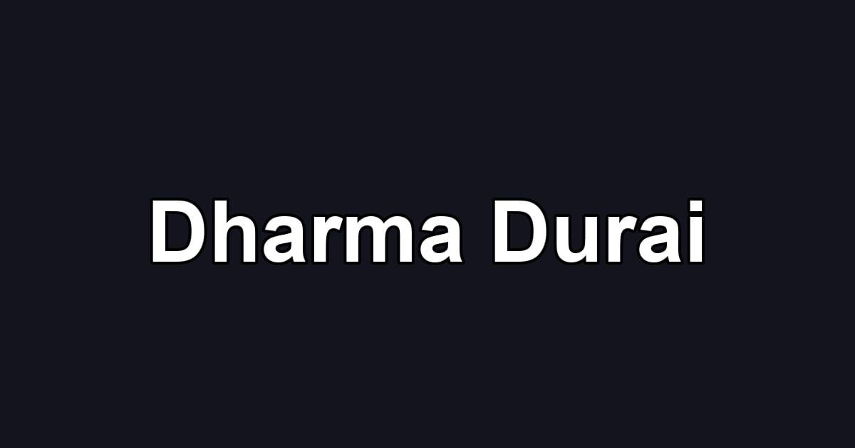 Dharma Durai